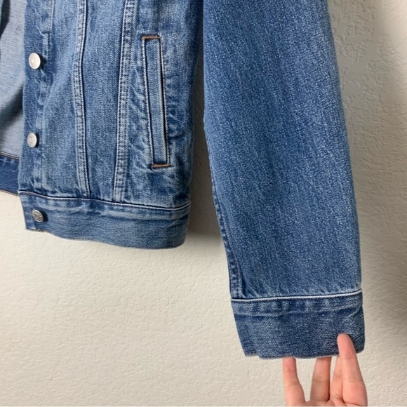 Madewell The Jean jacket Medford wash with patches S - Picture 2 of 8